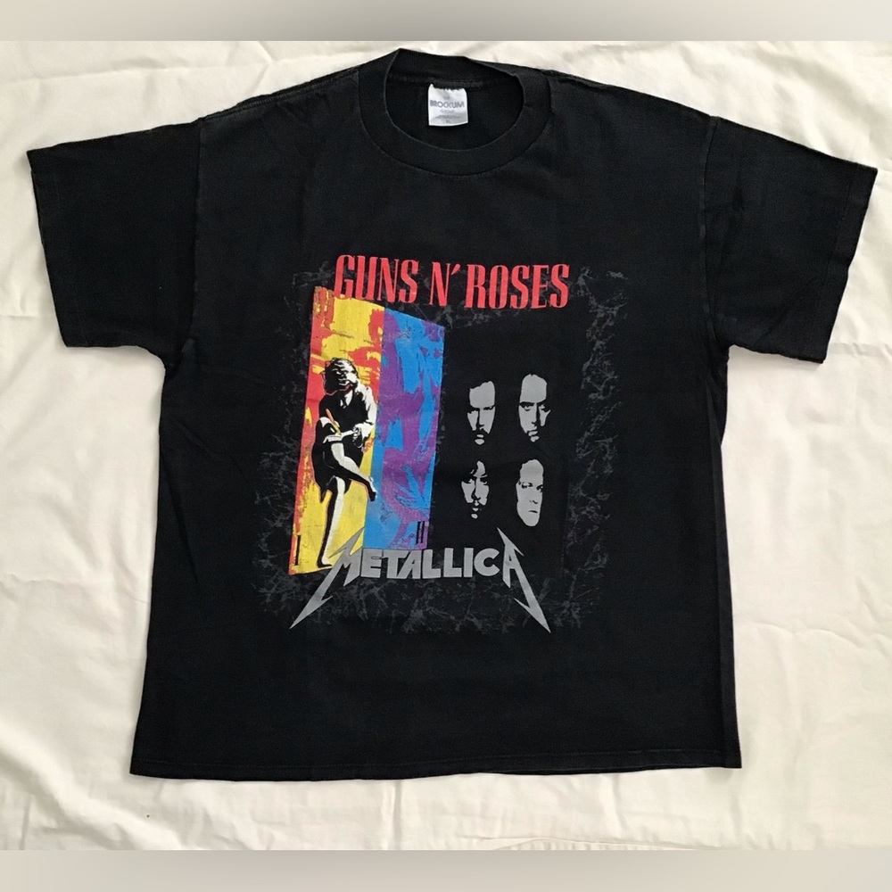 Guns N Roses Metallica 1992 XL
